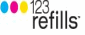 123Refills logo