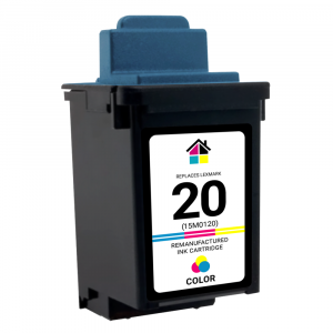 Lexmark #20 (15M0120) Color Remanufactured Ink Cartridge
