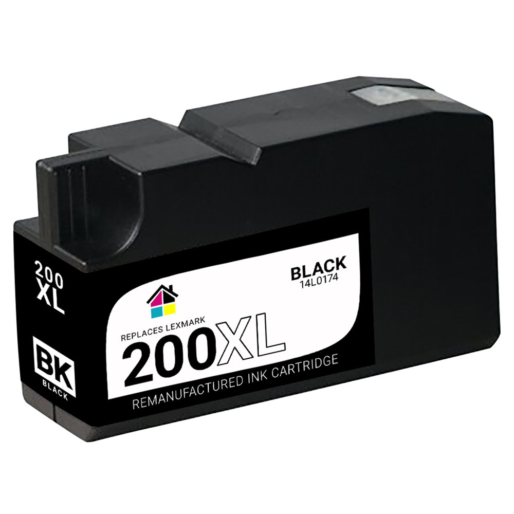 Lexmark #200XL (14L0174) High Yield Black Compatible Ink Cartridge