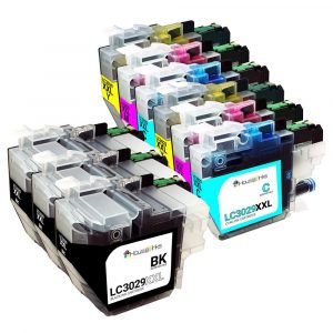 Brother LC3029 Super HY Compatible Ink Cartridges 9PK (3B, 2ea. CMY) Combo