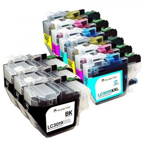 Brother LC3019 Super HY Compatible Ink Cartridges 9PK (3B, 2ea. CMY) Combo