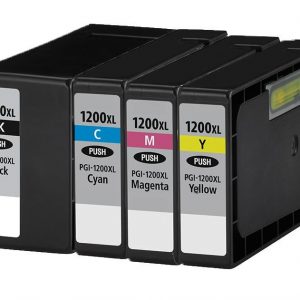 Canon PGI-1200XL Compatible Ink Cartridges 4PK (1ea. BCMY) Combo