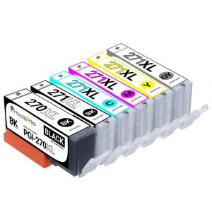 Canon Compatible Ink Cartridge 6PK – PGI270XL & 1ea. CLI271XL BCMY + Gray