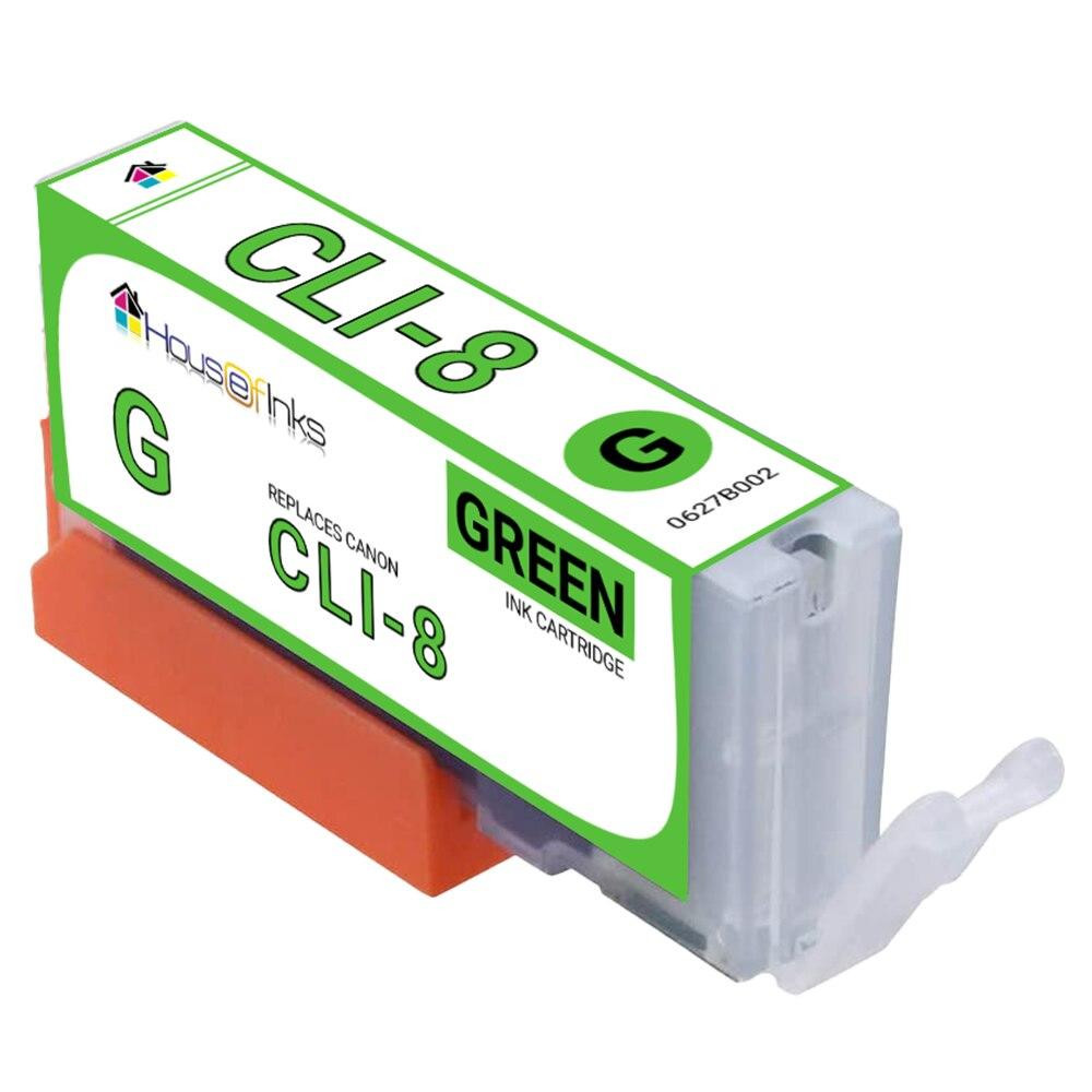 thumbnail image 2 of 2 Compatible Canon CLI-8 Ink Cartridges - Green & Red - For PIXMA Pro9000 Series 2 of 4