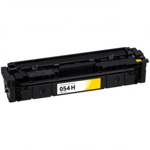 Compatible Canon 054H Toner Cartridge – High Yield Yellow – 3025C001