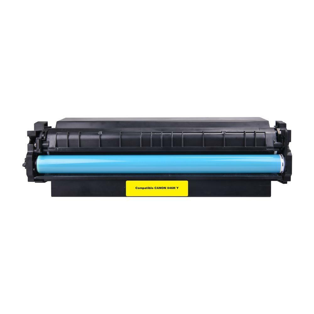 Canon 046H (Compatible) High Yield Yellow Laser Toner Cartridge (1251C001)
