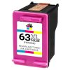 HP 63XL (F6U63AN) High Yield Color Remanufactured Ink Cartridge