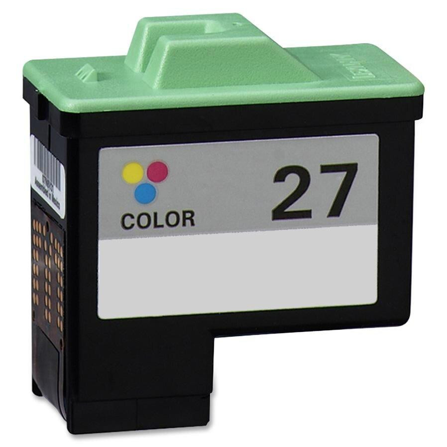 Lexmark #27 (10N0227) Color Remanufactured Ink Cartridge