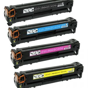 Canon 131H/131 Replacement Toner Cartridges 4PK (1ea. BCMY) Combo