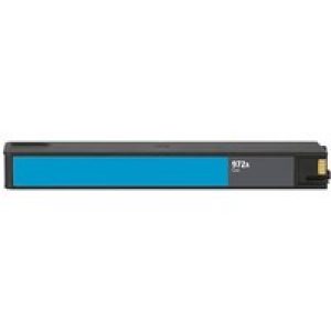 Compatible Cyan HP 972A Standard Yield Ink Cartridge (Replaces HP L0R86AN)