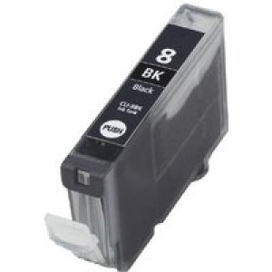 Compatible Black Canon CLI-8BK Ink Cartridge (Replaces Canon 0620B002)