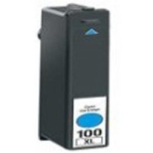 Compatible Cyan Lexmark No.100XL High Yield Ink Cartridge (Replaces Lexmark 14N1069)
