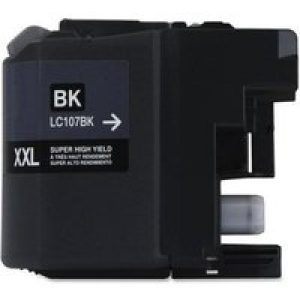 Compatible Black Brother LC107BK Extra High Yield Ink Cartridge