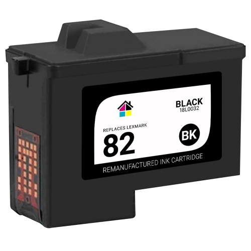 Lexmark #82 (18L0032) Black Remanufactured Ink Cartridge