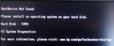 Fix Boot Device not Found hard disk (3f0) Error