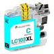 Brother LC103C Compatible High Yield Cyan Ink Cartridge (LC103 Series)