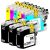 Brother LC209 & LC205 Super HY Compatible Ink Cartridge 9PK – 3 Black + 2ea. CMY