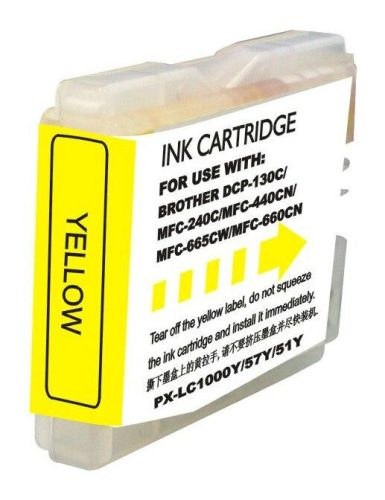Brother LC51Y Compatible Yellow Ink Cartridge (LC51 Series)