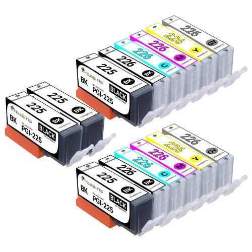 Canon Compatible Ink Cartridge 14PK – 4 PGI225 & 2ea. CLI226 BCMY + Gray