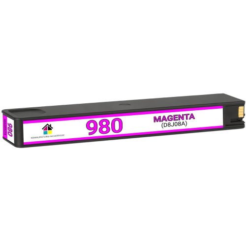 HP 980 (D8J08A) Magenta Remanufactured Ink Cartridge