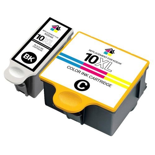 Kodak 10XL High Yield Compatible Ink Cartridges 2PK – 1 Black, 1 Color