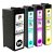 Lexmark #150XL High Yield Compatible Ink Cartridges 4PK (1ea. BCMY) Combo