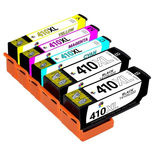 Epson 410XL HY Remanufactured Ink Cartridge 5PK – 1 Set BCMYpBK