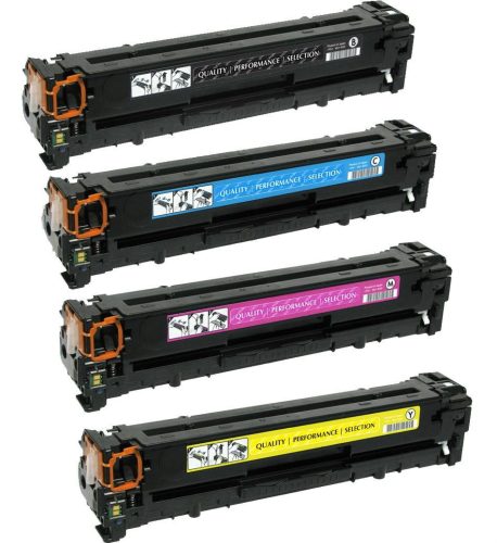 Canon 131H/131 Replacement Toner Cartridges 4PK (1ea. BCMY) Combo