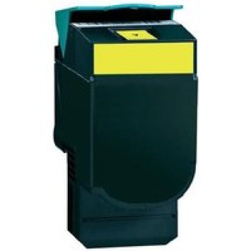 Compatible Yellow Lexmark C544X2YG Extra High Yield Toner Cartridge