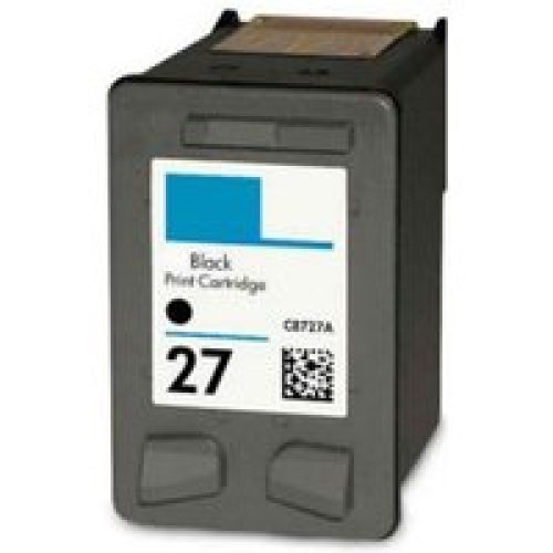Compatible Black HP 27 Ink Cartridge (Replaces HP C8727AN)