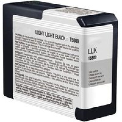 Compatible Light Light Black Epson T5809 Ink Cartridge (Replaces Epson T580900)
