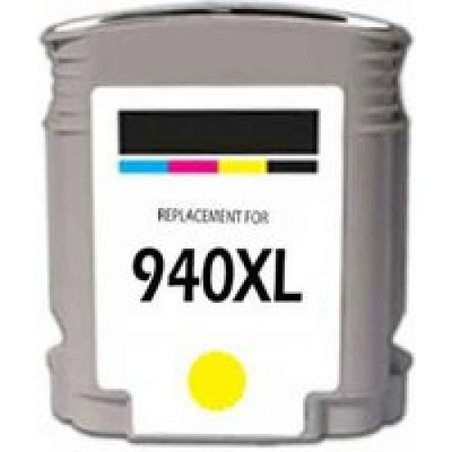 Compatible Yellow HP 940XL Ink Cartridge (Replaces HP C4909AN)