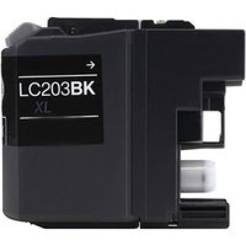 Compatible Black Brother LC203BK High Yield Ink Cartridge